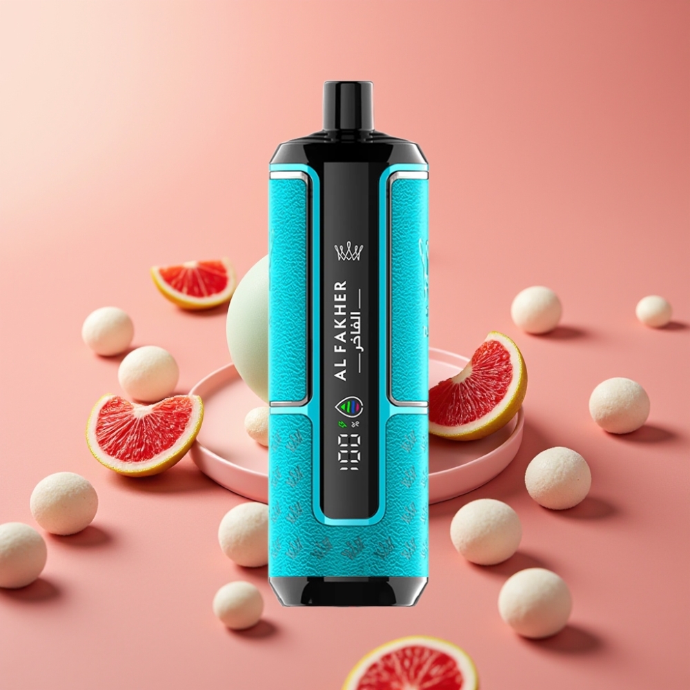 Al Fakher Crown Bar 15K Hypermax Enkratna E-cigareta 22ml 6mg Gum Mint