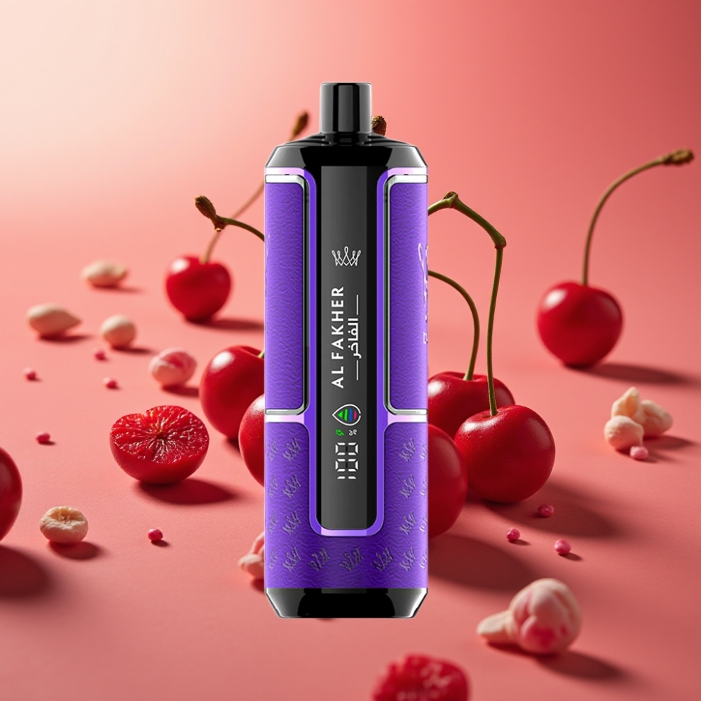 Al Fakher Crown Bar 15K Hypermax Enkratna E-cigareta 22ml 6mg Češnjeva Fiesta