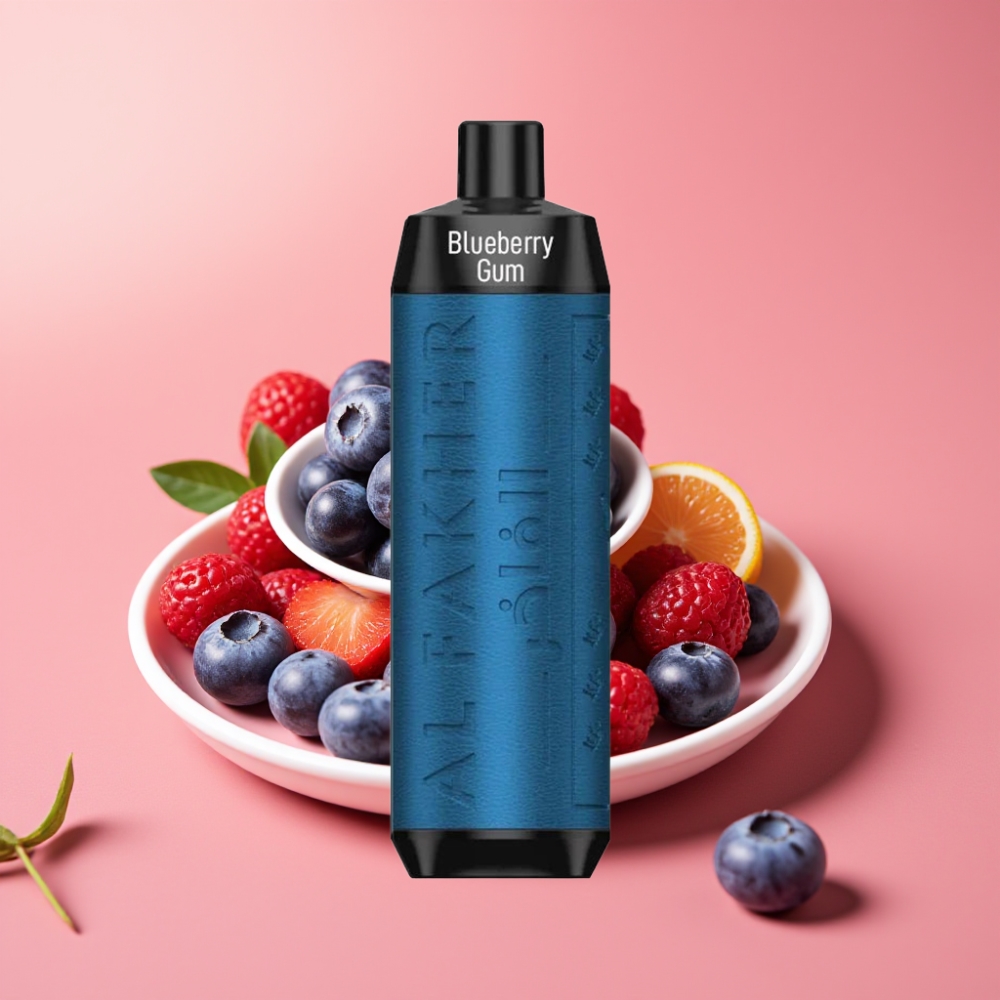 Al Fakher Crown Bar 8000 Crystal 18ml 5mg 0.6ohm USB-C Modra Jagoda Žvečilka