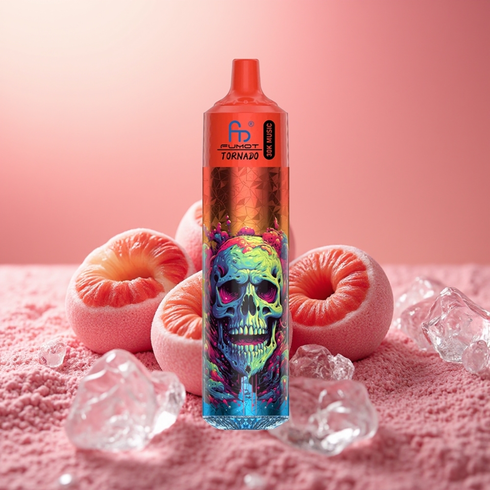 Fumot RandM Tornado 30000 Puffs 30mL 5% Lush Ice LED 600mAh