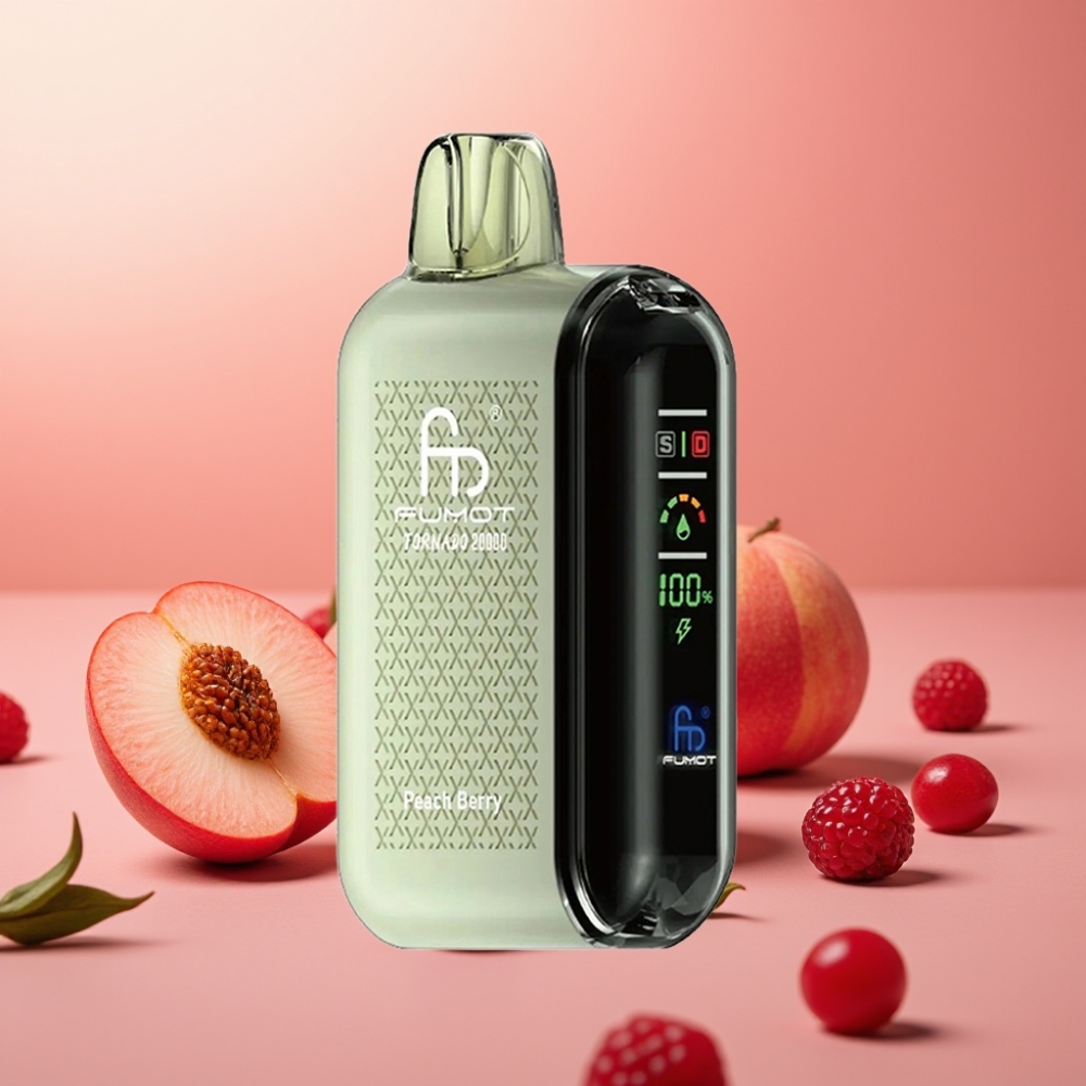 Fumot Tornado 20000 Puffov Dvojna Mrežna Tuljava 20ml E-tekočina 850mAh