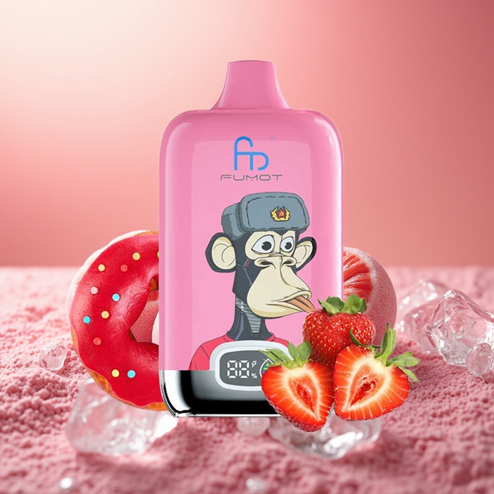 Fumot Tornado Digital Box 12000 Puffs 20ml MESH Type-C Lush Ice