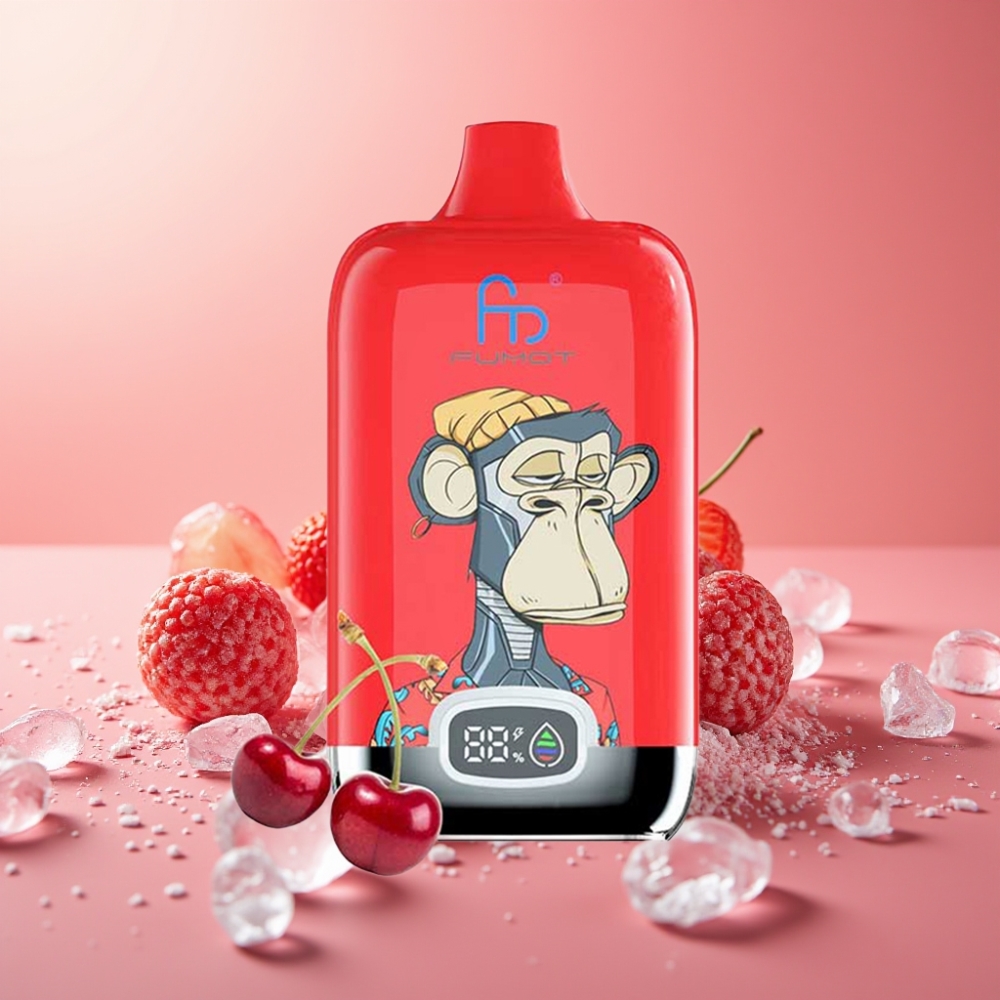 Fumot Tornado Digital Box 12000 Puffs 20ml MTL Ice Pop Tipkovnica