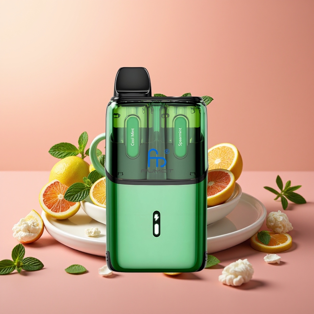 Fumot Ultra T32000 Enkratna Vape 32000 Pufov 800mAh 24ml Hladen Mint - Spearmint
