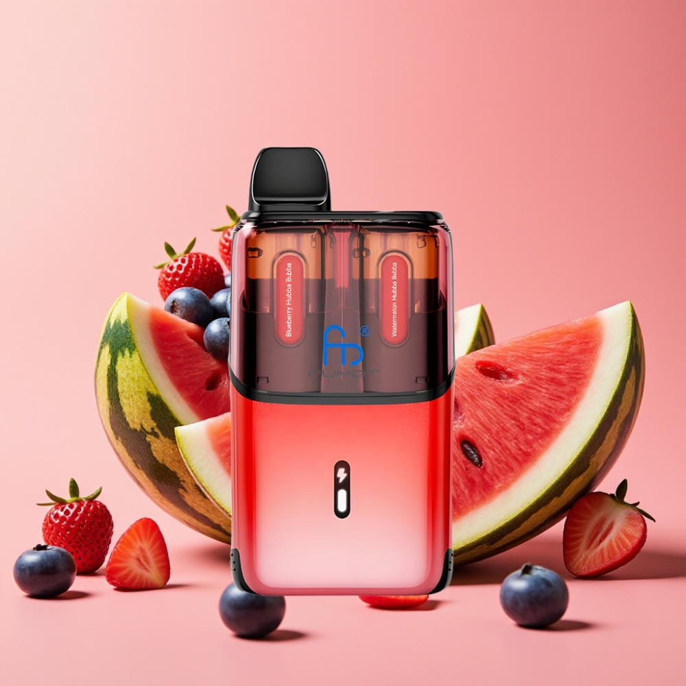 Fumot Ultra T32000 Enkratna Vape 32000 pufov 800mAh Type-C Borovnica Hubba Bubba - Lubenica Hubba Bubba