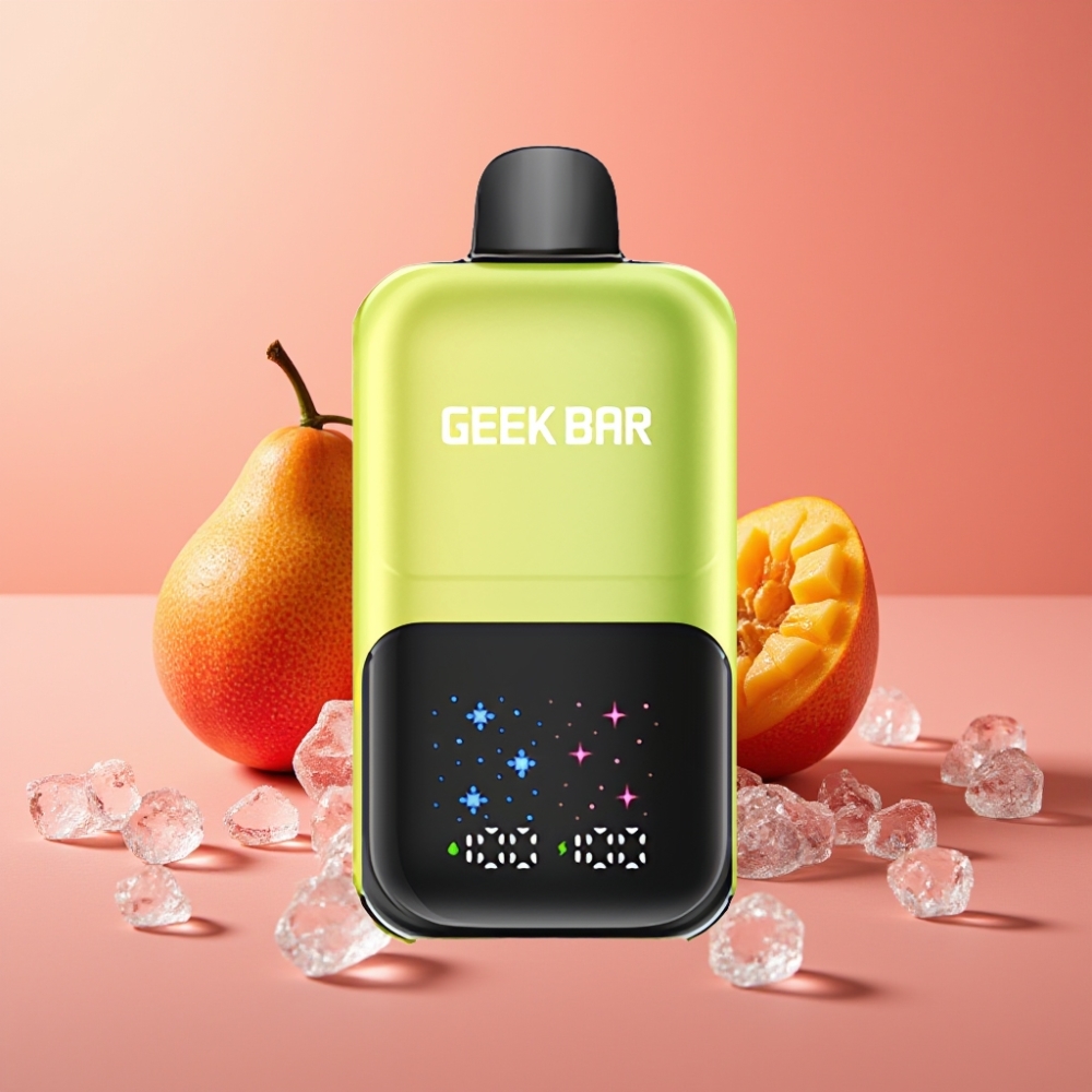 GEEK BAR 2GO 50000 Puff Dvojni Tank 20ml Mango Ice Mehiška Sladoled