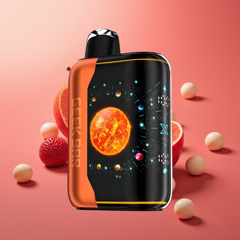 GEEK BAR Platinum Edition 25000 Puff Disposalni Vape Punch 20mL 2% Nikotin Dual Mesh