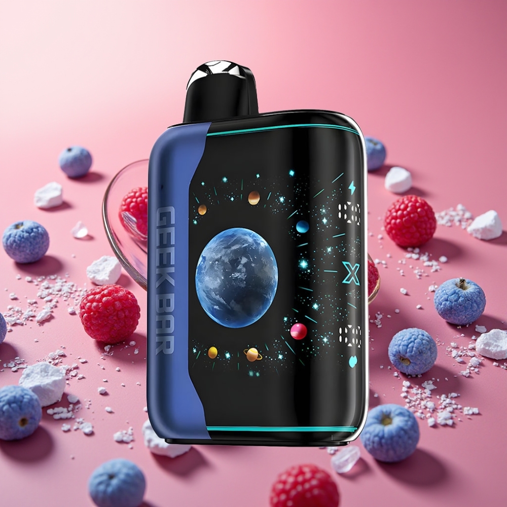 GEEK BAR Platinum Edition 25000 Puff USB-C Dual Mesh 20mL Blue Razz Ice 2%