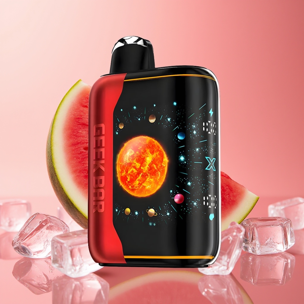 GEEK BAR Platinum Edition 25000 Puffov Dual Mesh Coil 20mL 2% Nicotine Watermelon Ice