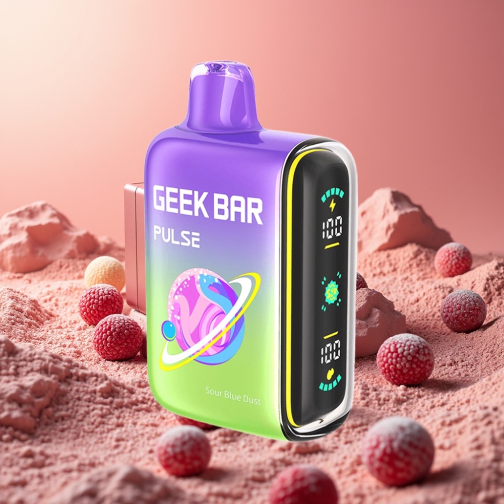 Geek Bar Pulse 15000 Pufov Dispozabilna Vapa Kisla Edicija 16ML 5% USB-C