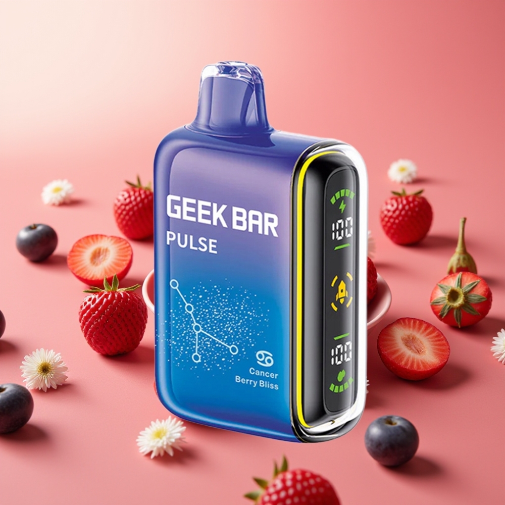Geek Bar Pulse 15000 Pufov Zodiac Edition Dispozabilna E-cigareta 16ML 5% Nikotina