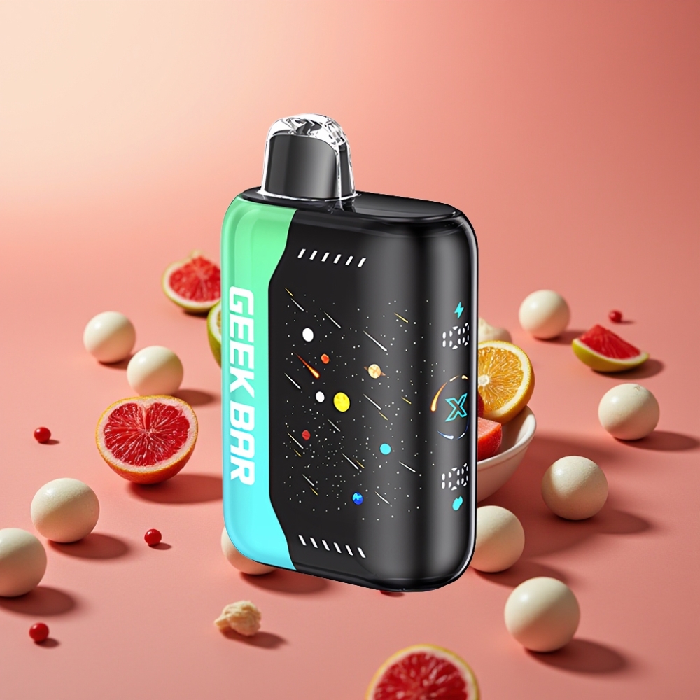 GEEK BAR Pulse X 42K Pufov Meteor Edition ATL Meta 820mAh 3D zaslon DTL MTL