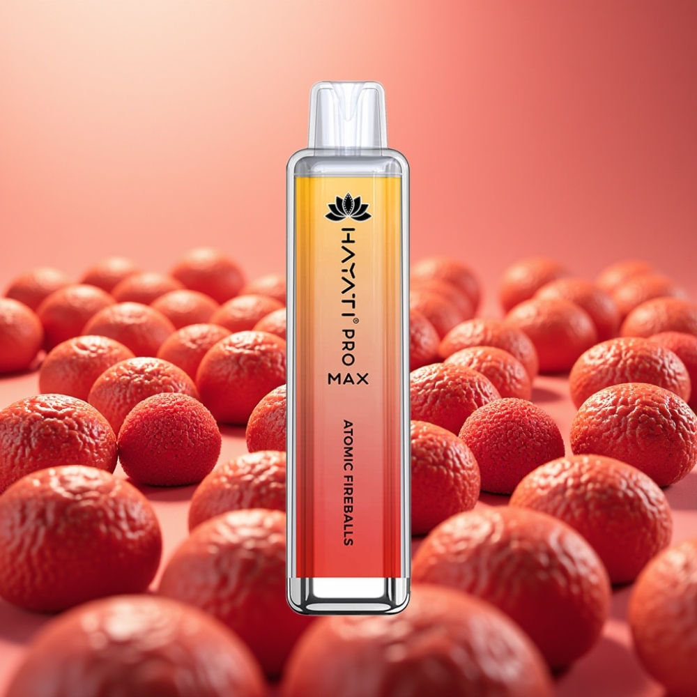 Hayati Pro Max 4000 Puffs Disposable Vape Atomic Fireballs 5% Nikotin 1400mAh