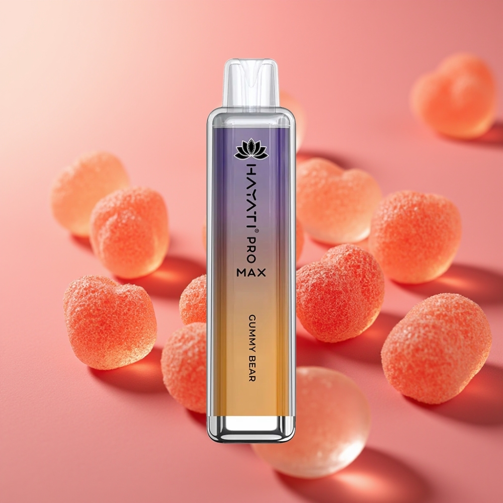 Hayati Pro Max 4000 Puffs Disposable Vape Gumi Medved 2ml/10ml 1400mAh