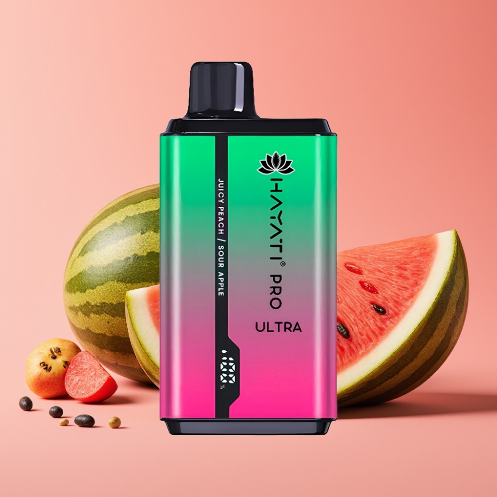 Hayati Pro Ultra 15000 Puffs Disposabilna Vapa Lubenica Kiwi Pasijonka