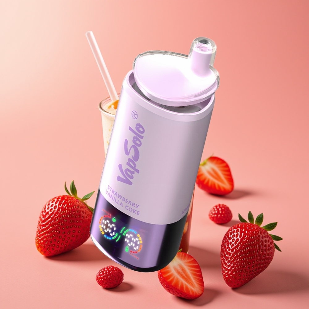 VapSolo Triple 30000 Puffs Japkana Vanilijeva Kola 40ml 20/50mg/ml Type-C