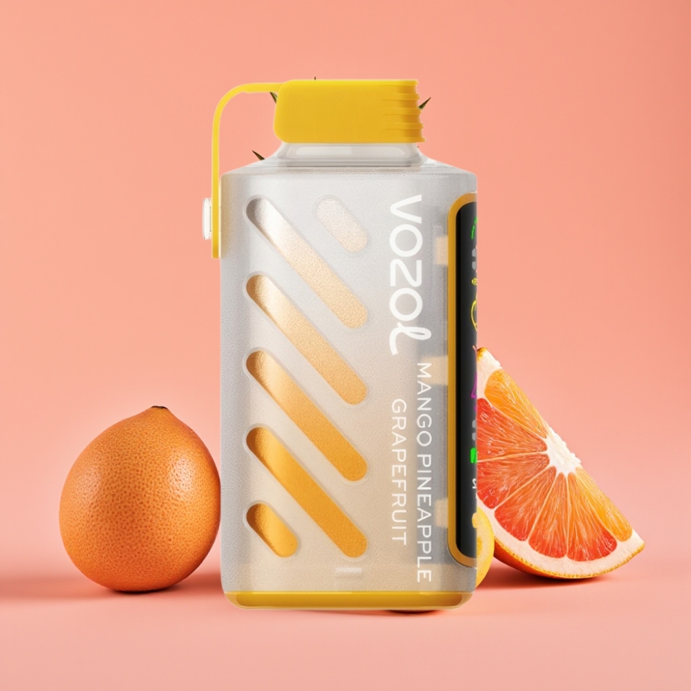 VOZOL Gear Power 20000 Puffs S.i.L.C. Tech Dual Mesh Coil 20mL 5% Mango Pineapple Grapefruit