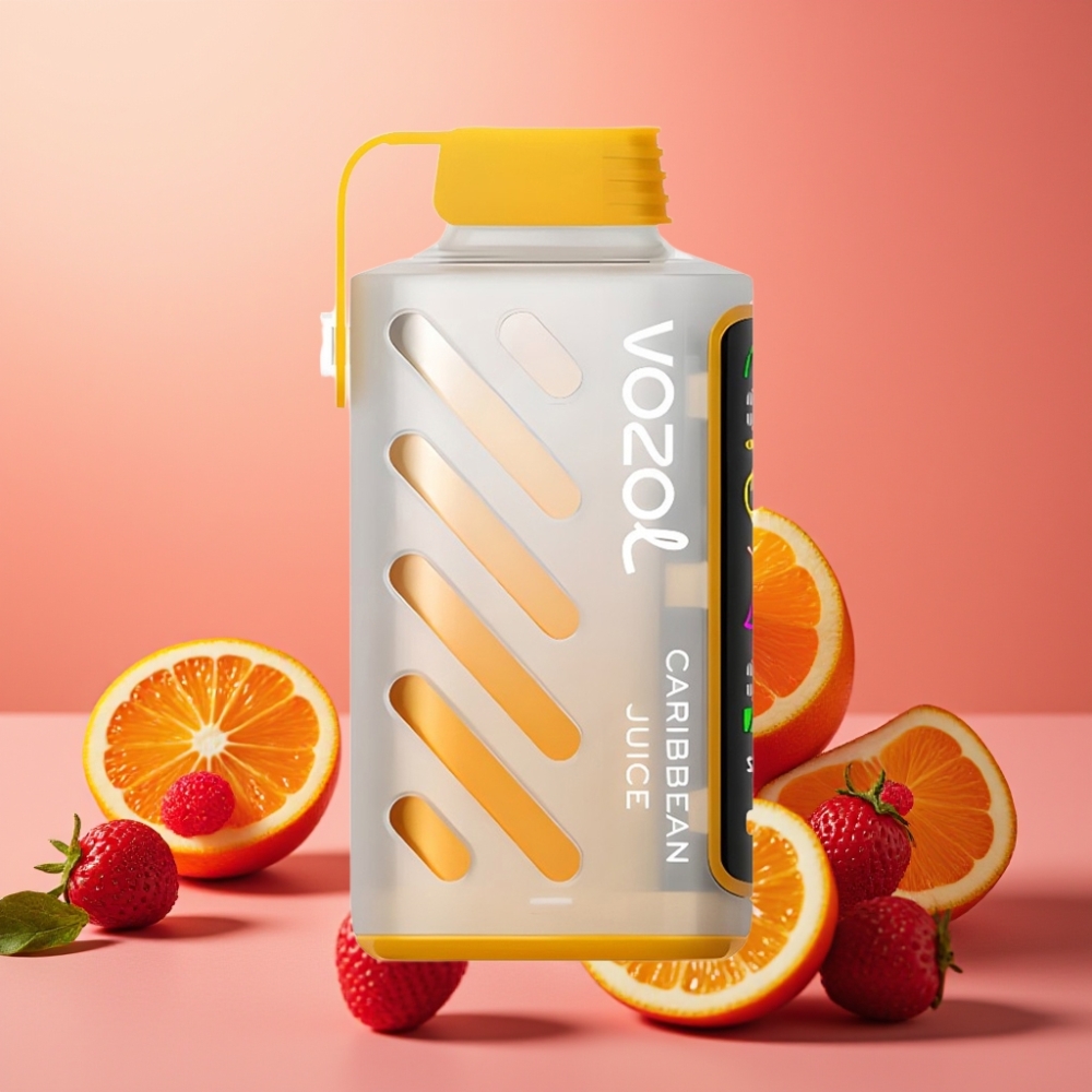 VOZOL Gear Power 20000 Puffs S.i.L.C. Tech Dual Mesh Coil 20mL Caribbean Juice