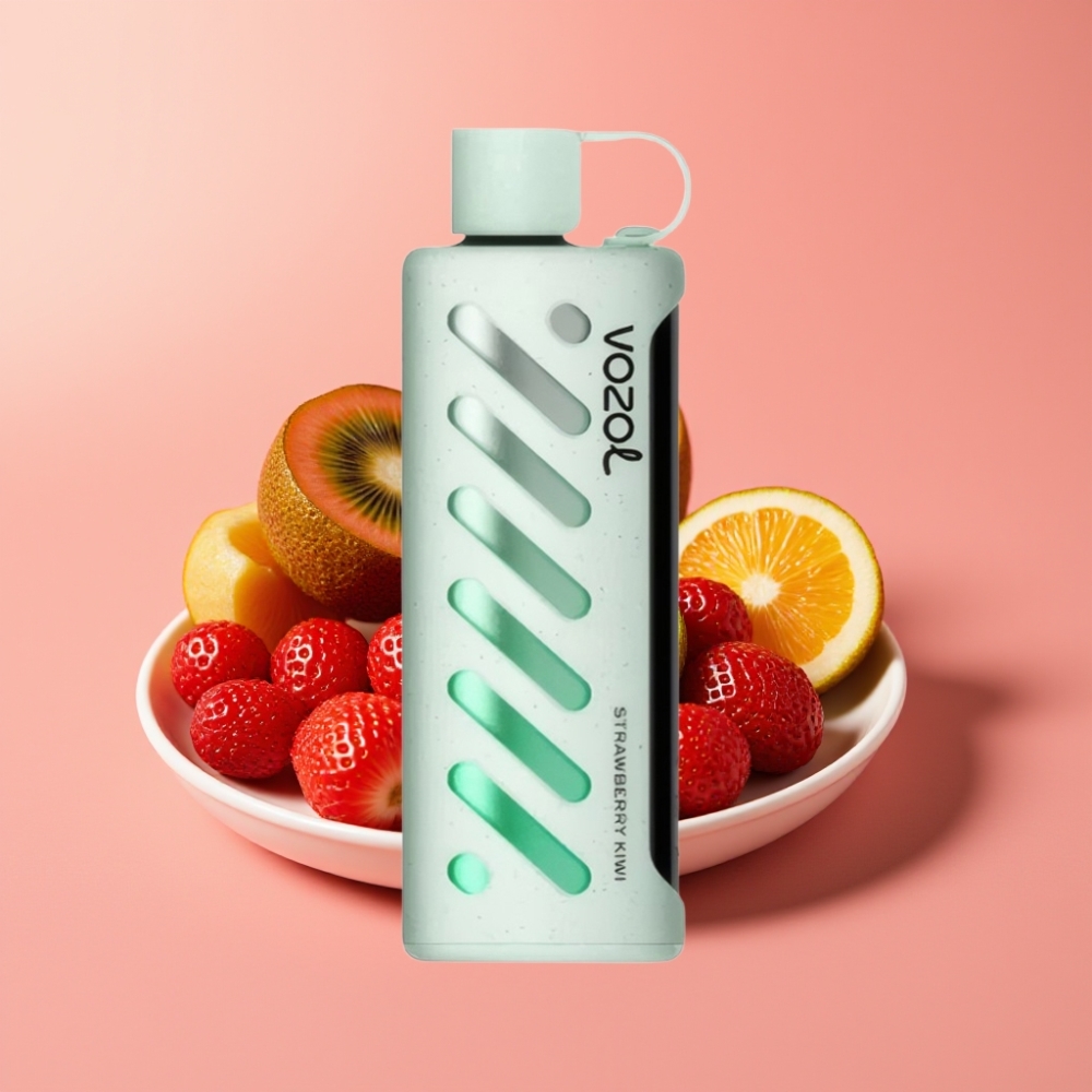 VOZOL Gear Shisha 25000 Puffs Dual Mesh S.i.L.C Tech 1000mAh 5mg/ml Jagoda Kivi