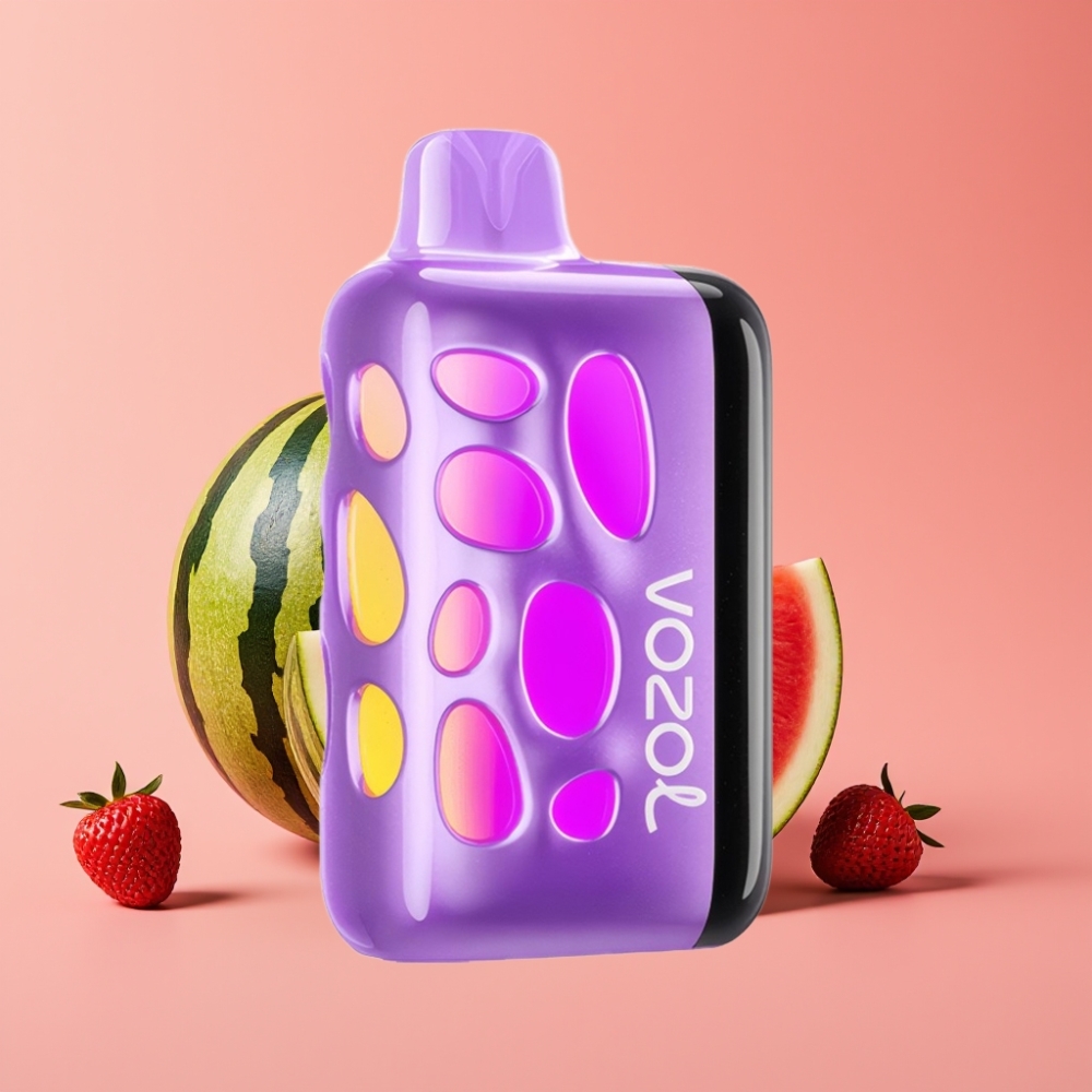 VOZOL RAVE 40000 Disposable Vape 270° Glow 20/50mg/ml 1000mAh Lubenica Razz Rancher