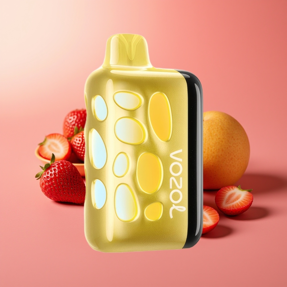 VOZOL RAVE 40000 Enkratna E-cigareta Jagoda Mango 270° Živahna Svetloba 1000mAh 20/50mg/ml