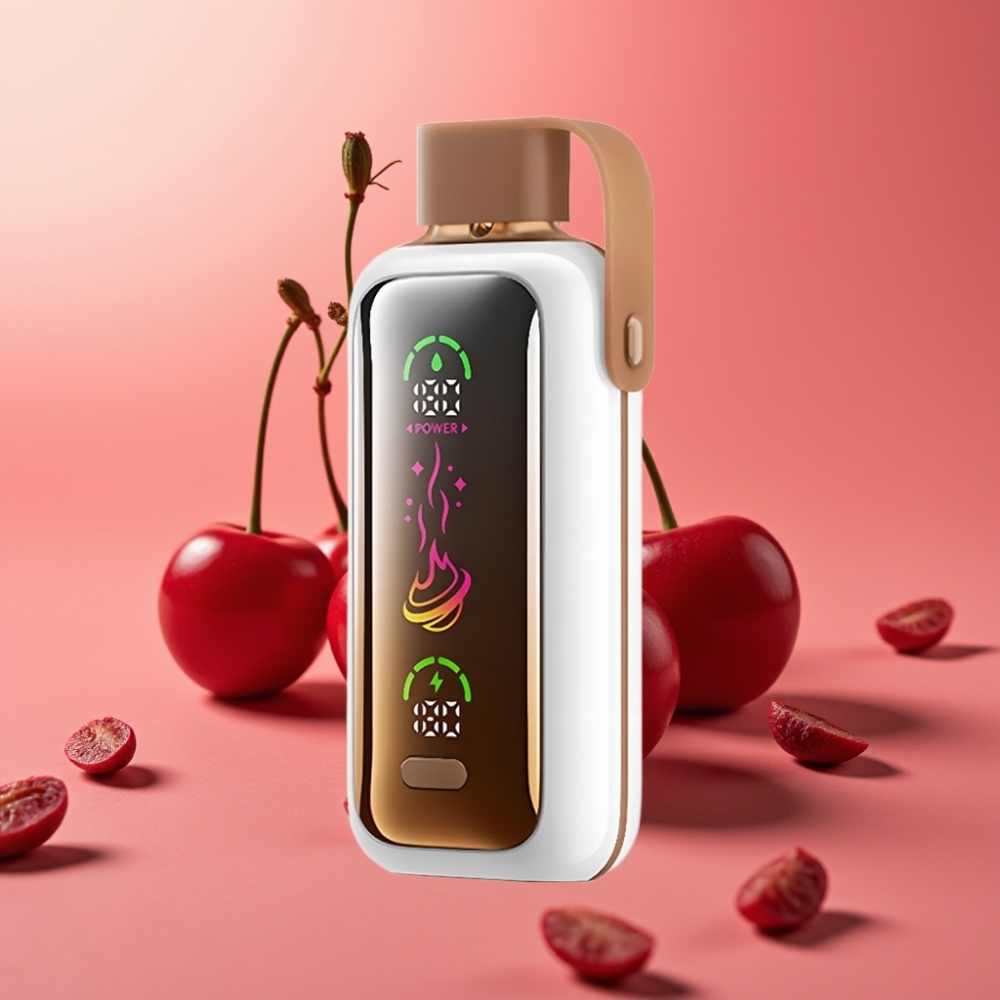 VOZOL Star 20000 Pof Disposable Vape Češnjeva Kola 2.2" HD ogledalo Dual mesh 650mAh 0/20/50mg/ml