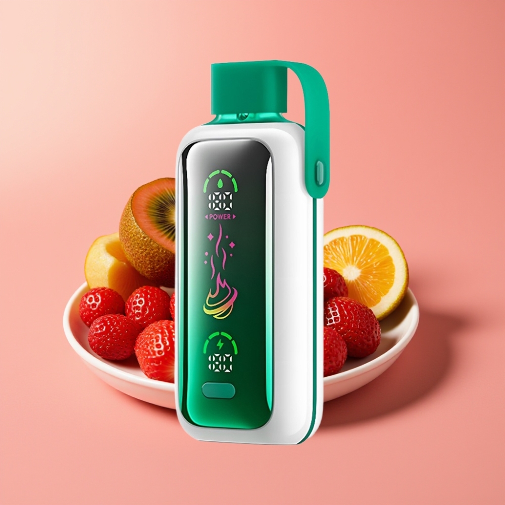 VOZOL Star 20000 Puffs Dual Mesh 650mAh 2.2" HD Zaslom Jagoda Kivi