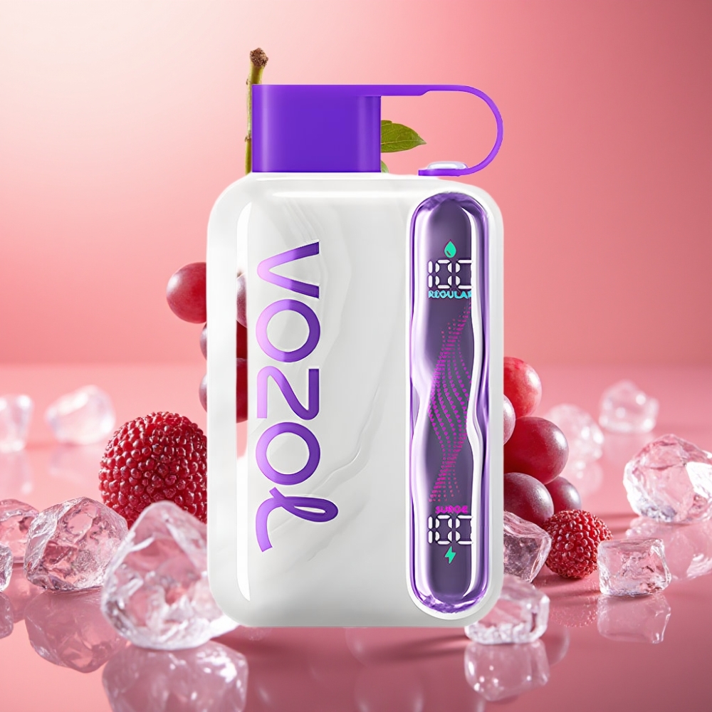 VOZOL STAR 40000 Puf Dispozabilna Vape Grozdji Led z 1000mAh in Type-C