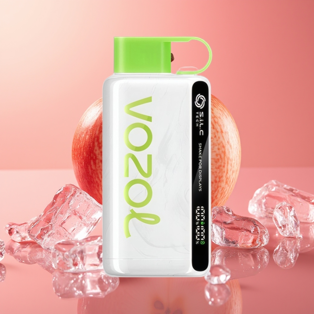 VOZOL STAR 9000/12000 Enkratna Vape Kislo Jabolko Led z 650mAh, S.i.L.C TECH