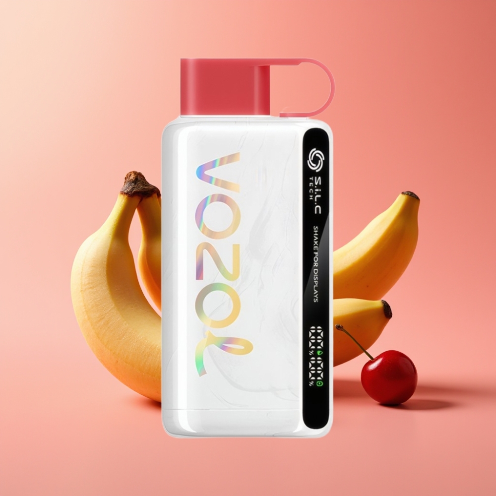 VOZOL STAR 9000/12000 Enkratna Vape Zmajev Sad Banana Češnja S.i.L.C TECH 650mAh