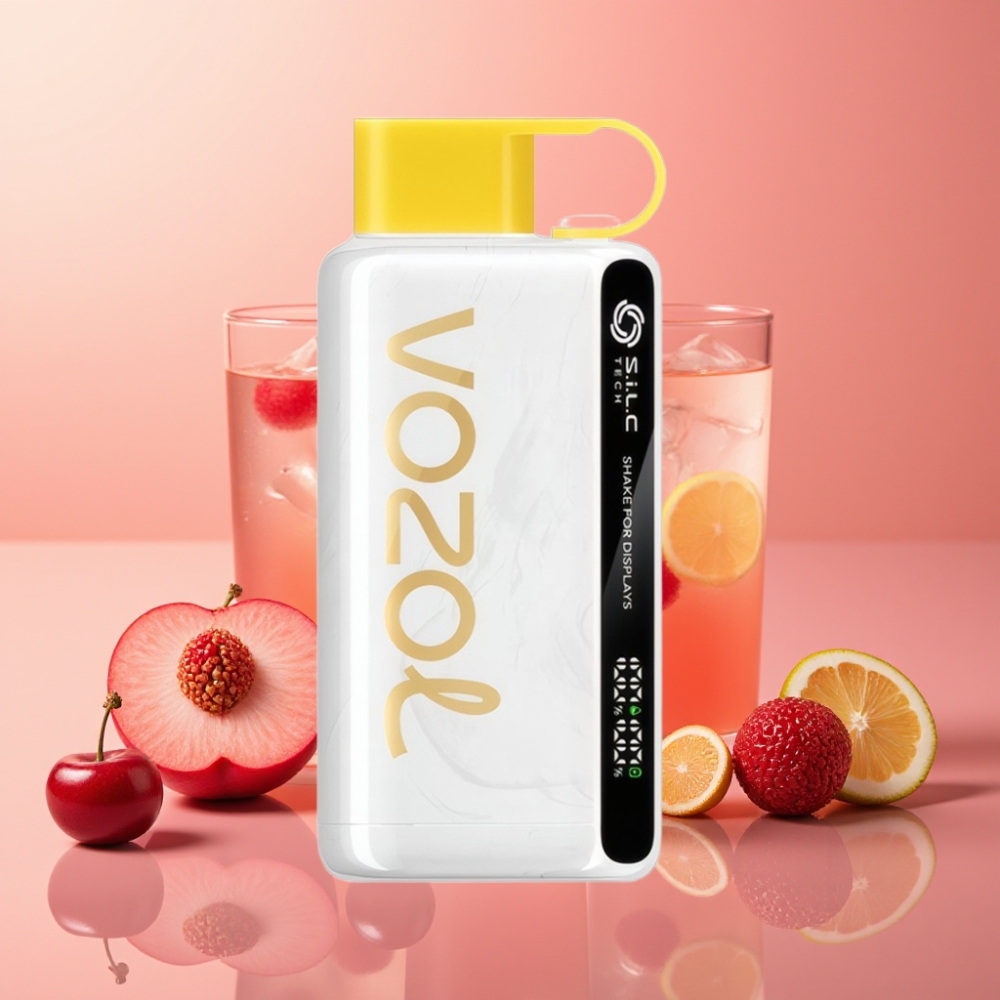 VOZOL STAR 9000/12000 Enkratna Vape Češnja Breskva Limonada 650mAh 0/20/50mg/ml