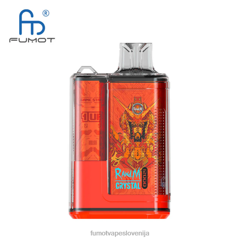Fumot Crystal 1 kos - 12000 škatla za vape za enkratno uporabo 20 ml breskev mango - Fumot Company 2JH4H274