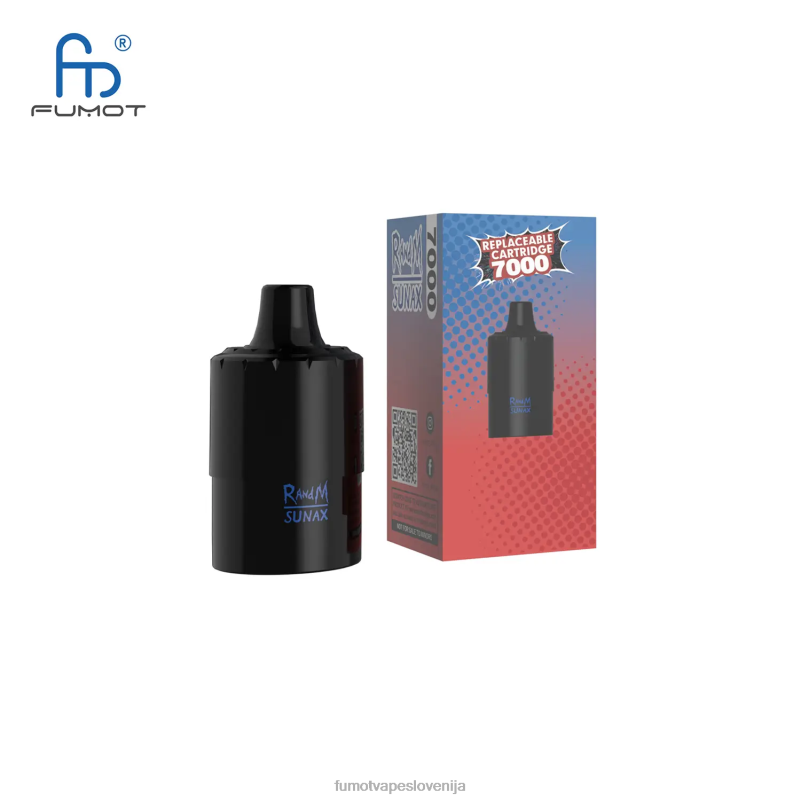Fumot Sunax 7000 zamenljiva kartuša za vape (1 kos) rdeče jabolko limona - Fumot Vape Price 2JH4H493