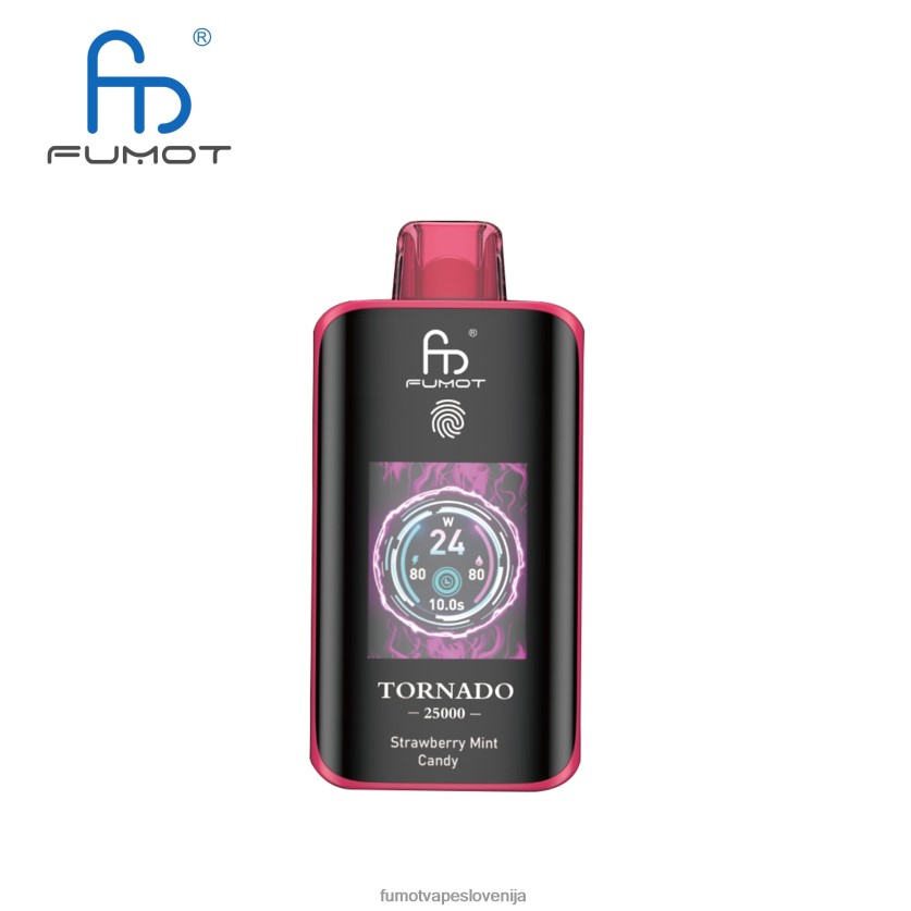 Fumot Discount Code - Fumot Tornado 25000 vape za enkratno uporabo jagodno metin bonbon 2F0P0L15