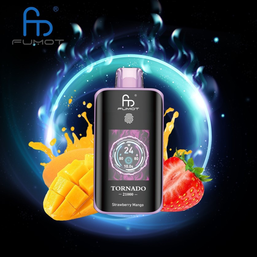 Fumot Europe - Fumot Tornado 25000 vape za enkratno uporabo jagodni mango 2F0P0L11