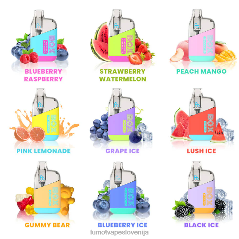 Fumot Tornado škatla 10000 vape pod za enkratno uporabo - 20 ml (1 kos) roza limonada - Fumot Original 2JH4H352