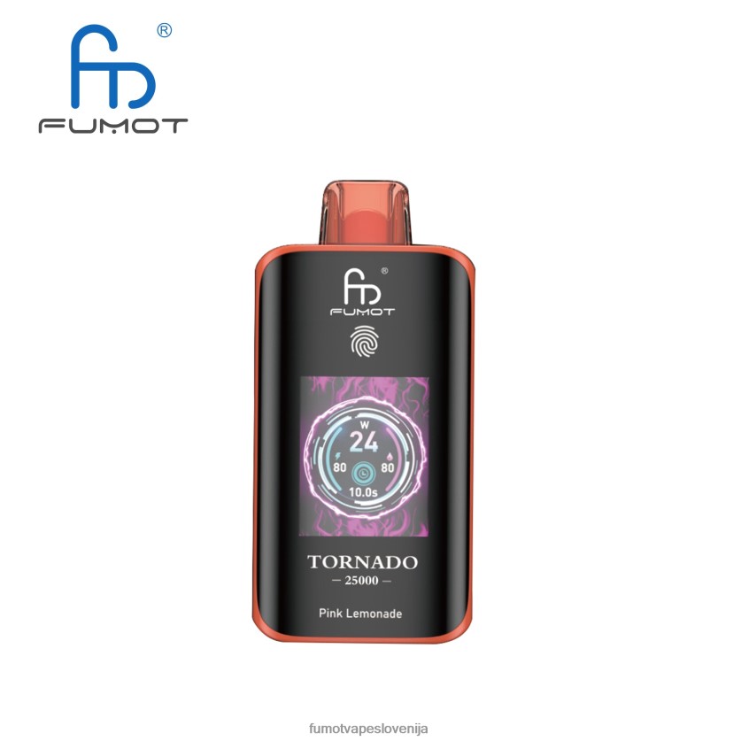 Fumot Vape Slovenija - Fumot Tornado 25000 vape za enkratno uporabo roza limonada 2F0P0L10