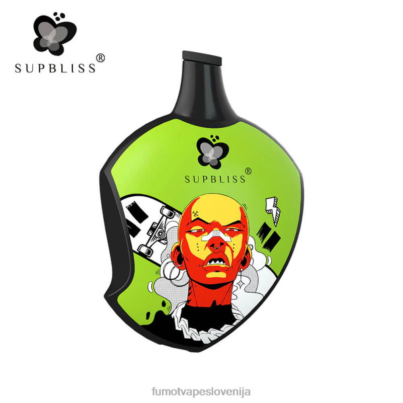 Fumot Supbliss sp6000 vape pod za enkratno uporabo - 12 ml (1 kos) češnjeva kola - Fumot Company 2JH4H454