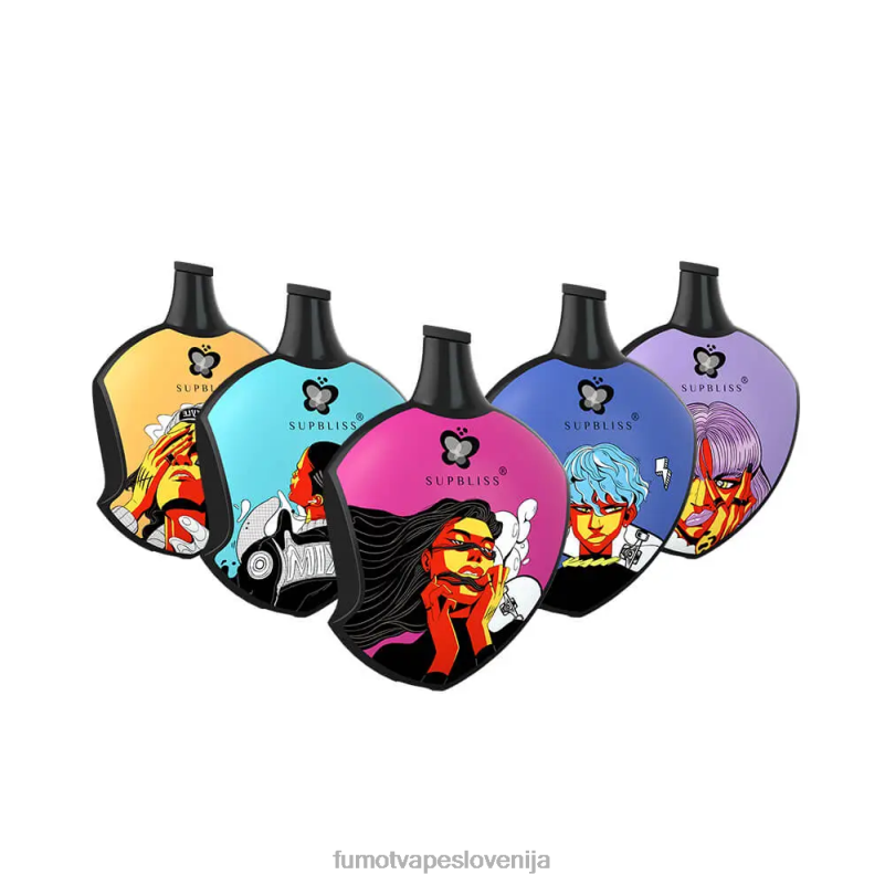 Fumot Supbliss sp6000 vape pod za enkratno uporabo - 12 ml (1 kos) jagodni kivi - Fumot Original 2JH4H462