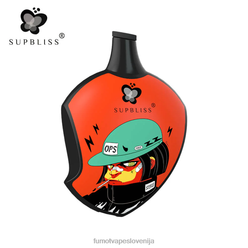 Fumot Supbliss sp6000 vape pod za enkratno uporabo - 12 ml (1 kos) kisli jabolčni led - Fumot Vapes 2JH4H461