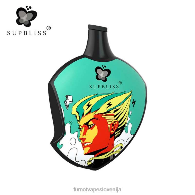 Fumot Supbliss sp6000 vape pod za enkratno uporabo - 12 ml (1 kos) kisli jabolčni led - Fumot Vapes 2JH4H461