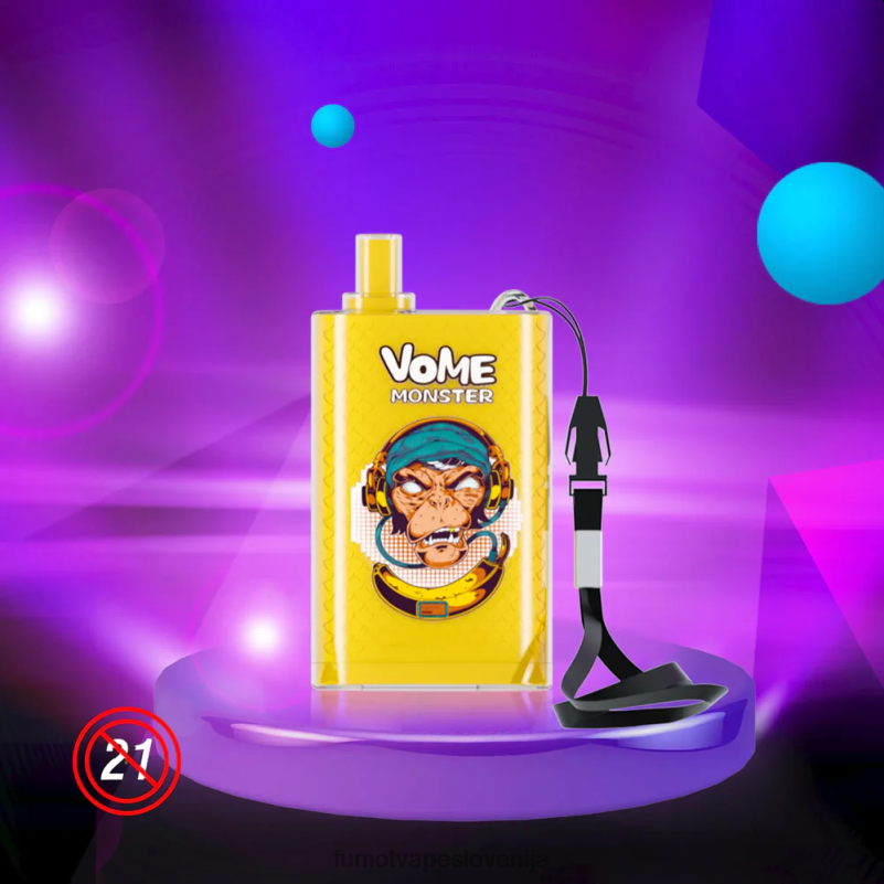 Fumot Vome Monster 10000 naprava za vape pod za enkratno uporabo - 20 ml (1 kos) mavrični bonbon - Fumot Vape Sale 2JH4H435
