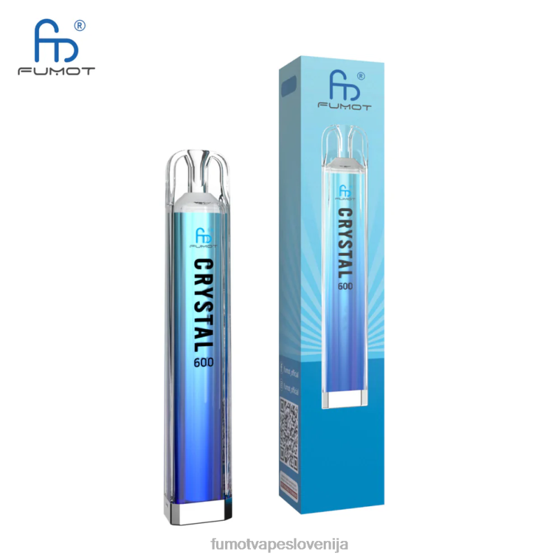 Fumot Crystal 2 ml (komplet 3 kosov) vape za enkratno uporabo - skladen s 600 tpd hladna meta - Fumot Original 2JH4H382