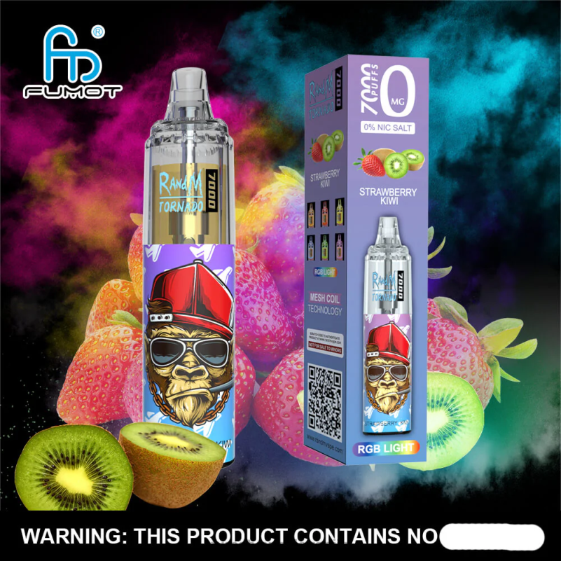 Fumot Tornado 0% 7000 peresnik za enkratno uporabo - 14 ml (1 kos) bluesour malina - Fumot Vape Review 2JH4H510