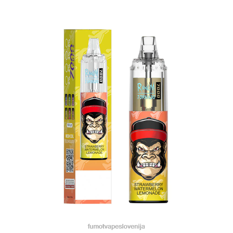 Fumot Tornado 7000 peresnik za enkratno uporabo - 14 ml (1 kos) kivi pasijonka guava - Fumot Vape Review 2JH4H80