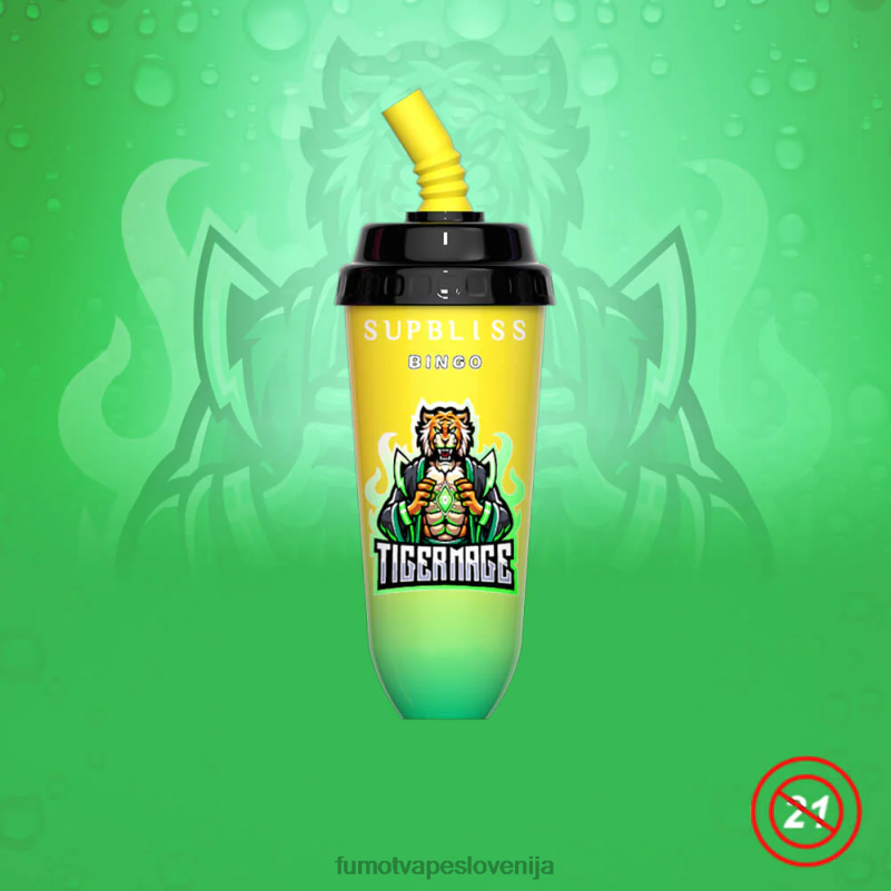 Fumot Supbliss Bingo 16 ml 8000 naprava za vape pod za enkratno uporabo (1 kos) jagodna banana - Fumot Vape Flavours 2JH4H407