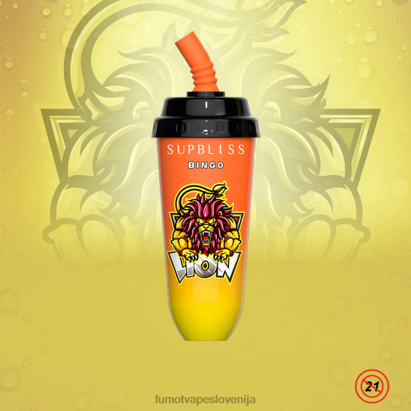 Fumot Supbliss Bingo 16 ml 8000 naprava za vape pod za enkratno uporabo (1 kos) jagodni sladoled - Fumot Vape Slovenija 2JH4H408