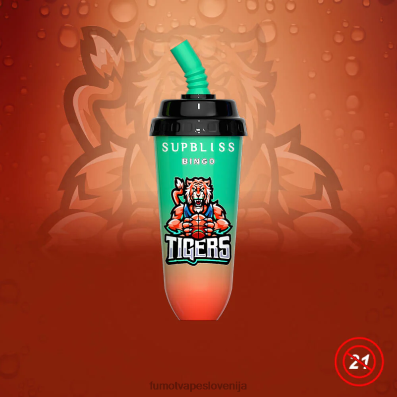 Fumot Supbliss Bingo 16 ml 8000 naprava za vape pod za enkratno uporabo (1 kos) ljubezen66 - Fumot Original 2JH4H402