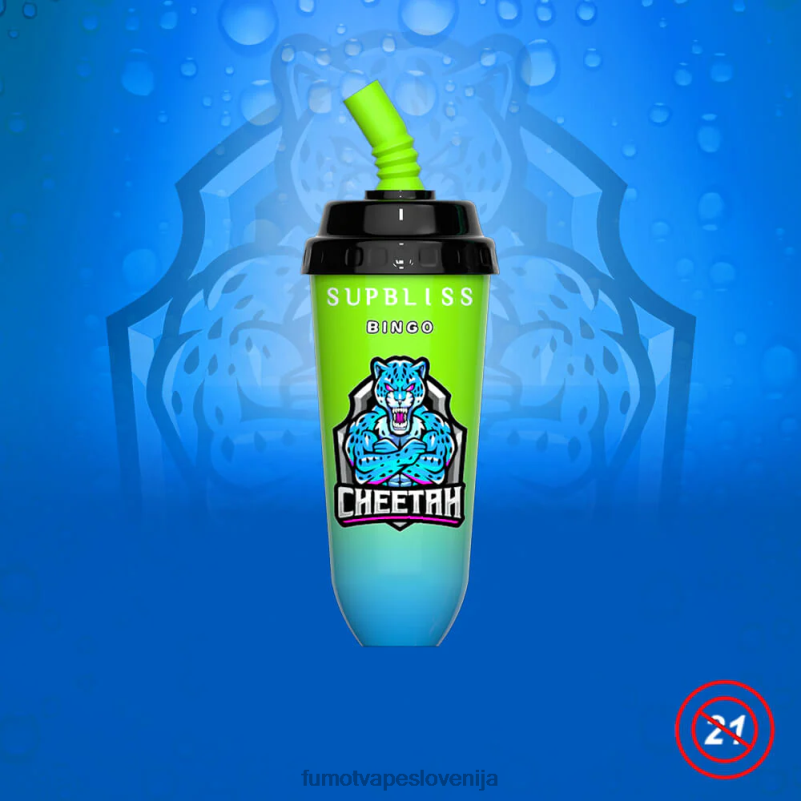 Fumot Supbliss Bingo 8000 naprava za vape pod za enkratno uporabo - 16 ml (1 kos) češnja breskev limonada - Fumot Discount Code 2JH4H396
