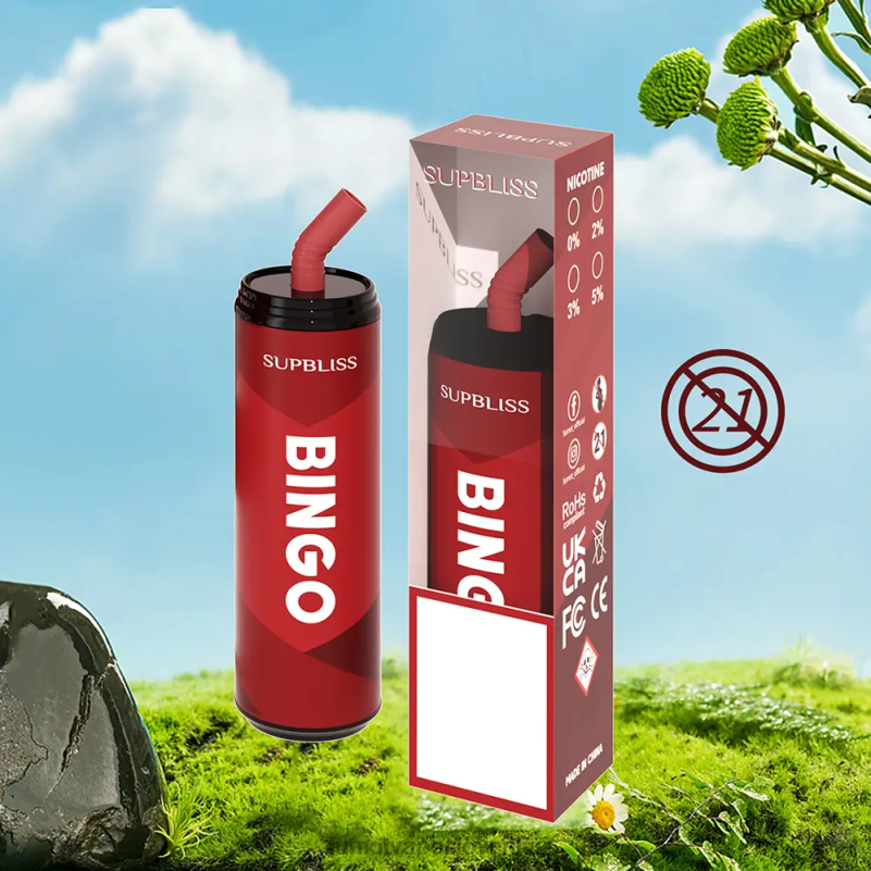 Fumot Supbliss Bingo 9000 peresnik za enkratno uporabo (1 kos) - 18 ml bujni led - Fumot Vapes 2JH4H471